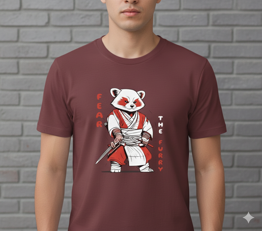 RED PANDA RONIN: FEAR THE FURY - Unisex Classic Crew T-Shirt